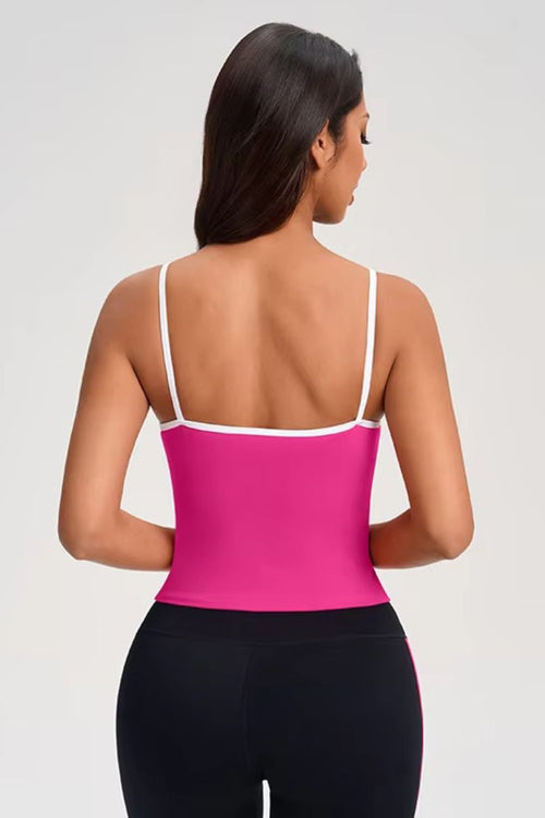 Nautical In-Built Bra Tank Top ANJE REBEL