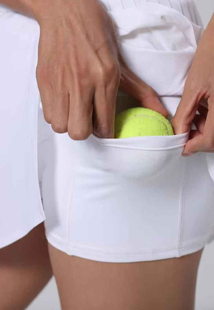 Pleated Tennis Skirt with Pockets