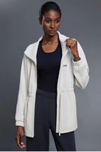 Luxury Long Active Trench Coat ANJE REBEL