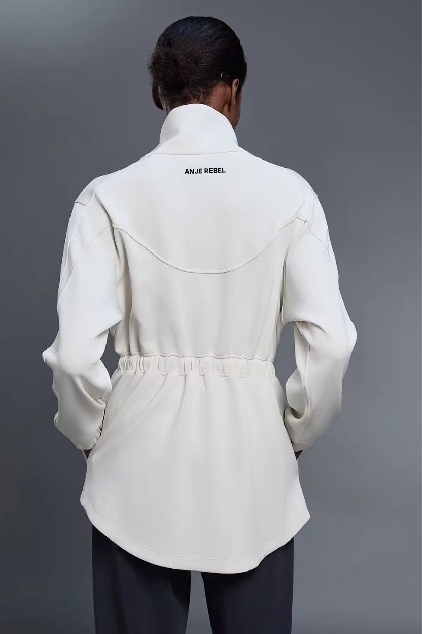 Luxury Long Active Trench Coat ANJE REBEL