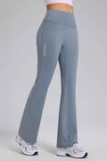 SlimFit Flared High-Waist Pants