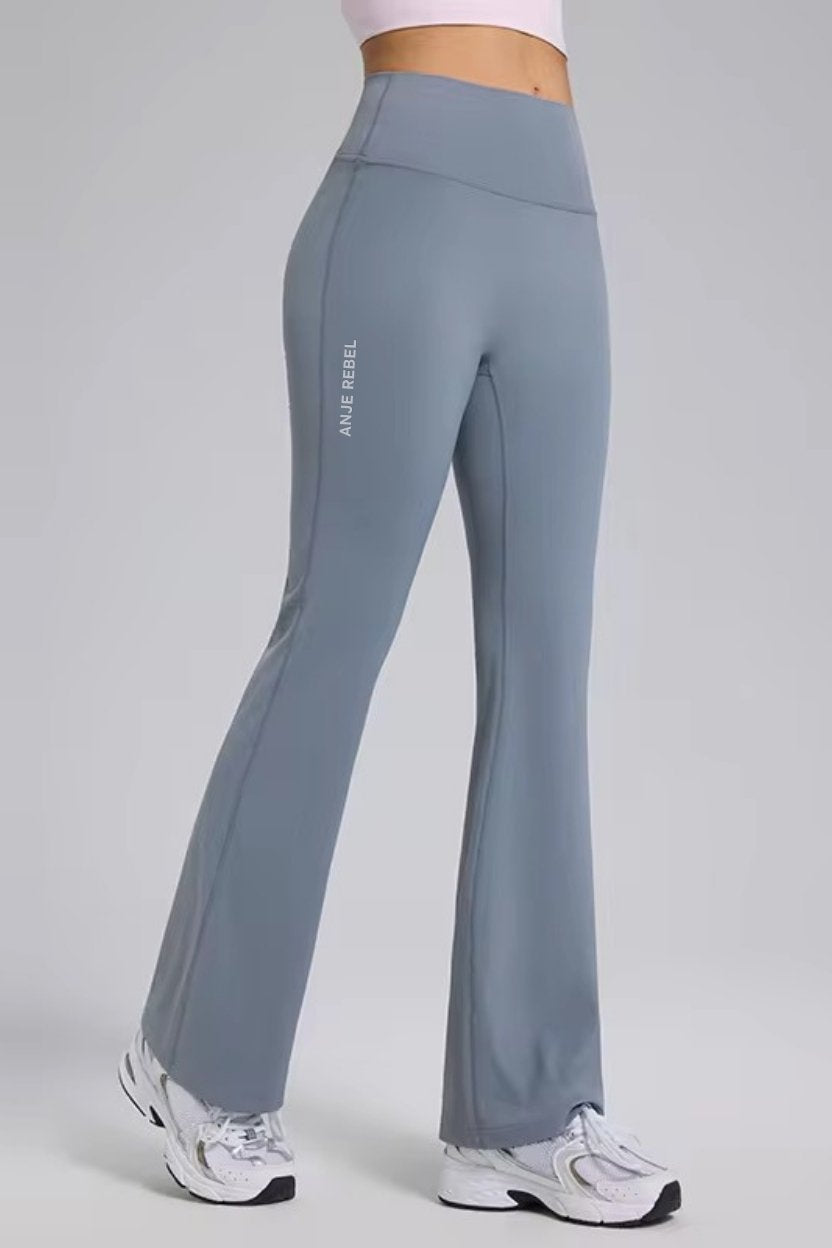SlimFit Flared High-Waist Pants ANJE REBEL