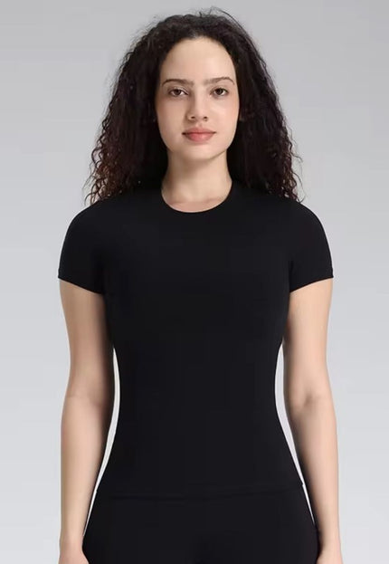 Skin-Fit Movement Short Sleeves Shirt ANJE REBEL