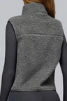 Fleece Zip-Front Vest ANJE REBEL