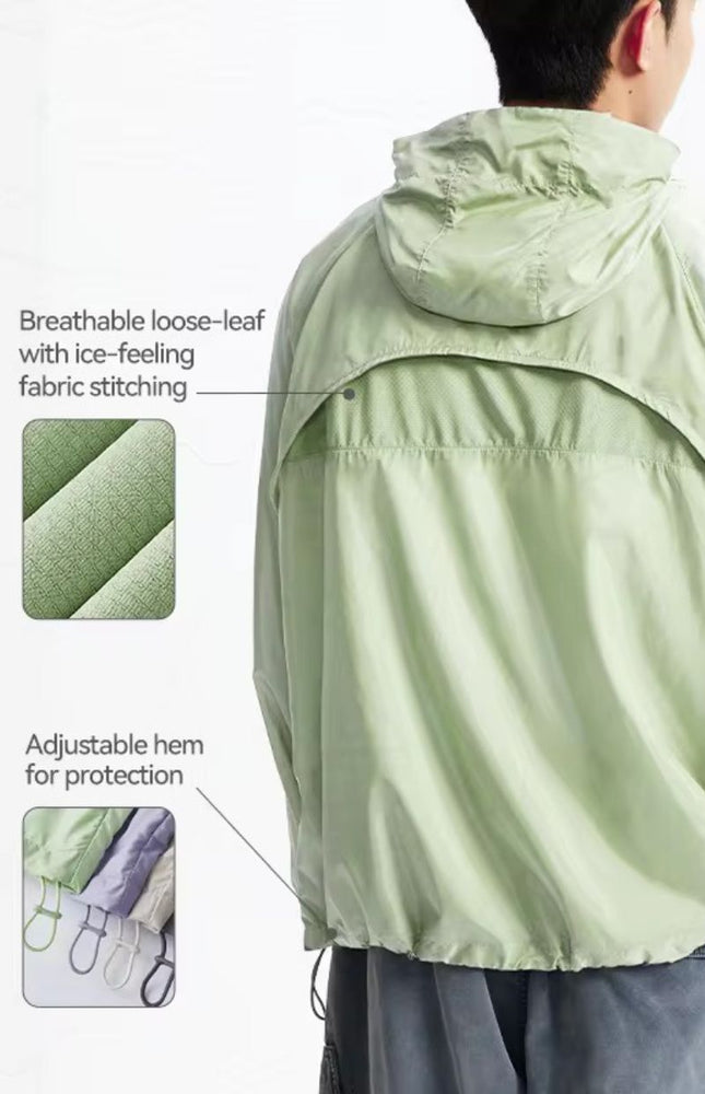 UPF50 Sun Protect Double Flip Outdoor Jacket ANJE REBEL