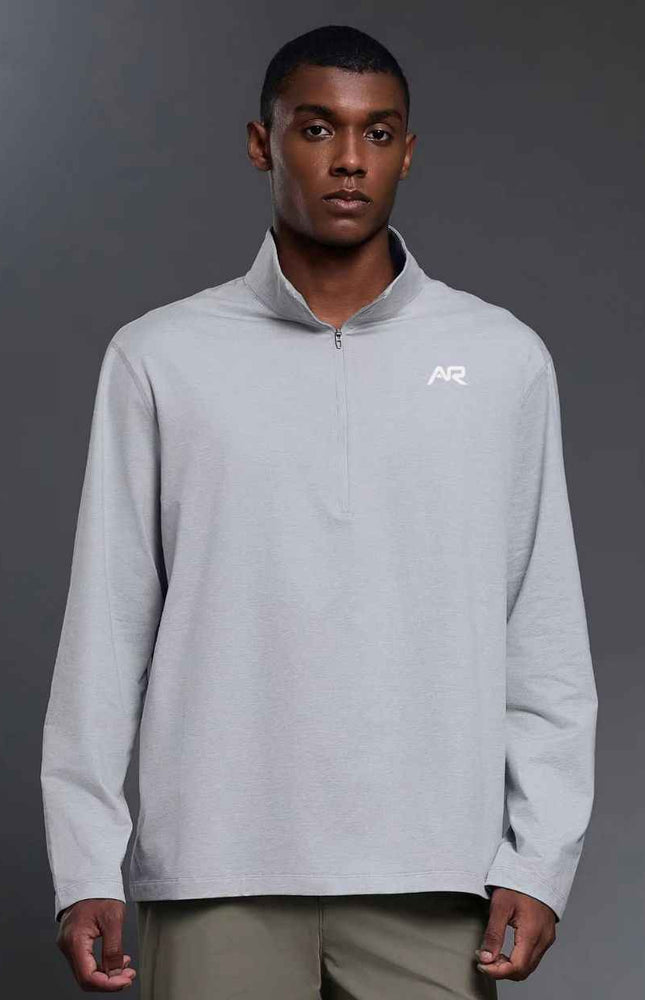 Breathable Pullover Zip-Up Sweater