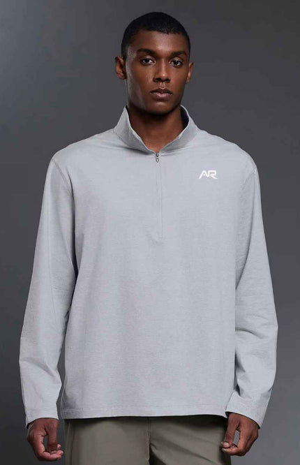 Breathable Pullover Zip-Up Sweater