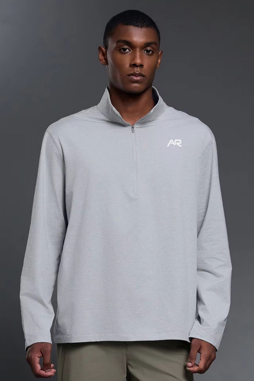 Breathable Pullover Zip-Up Sweater ANJE REBEL