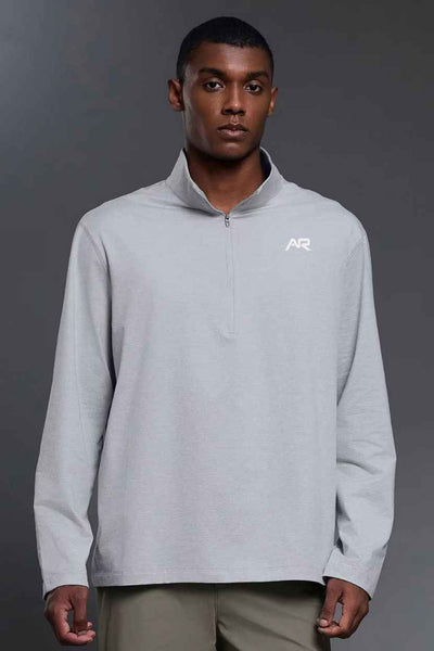 Breathable Pullover Zip-Up Sweater