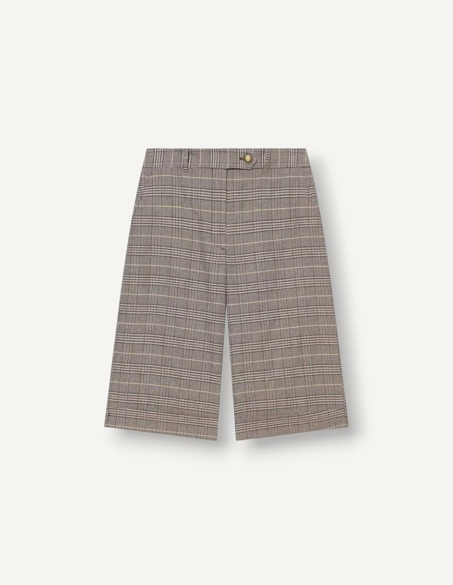 English Chequard Smart Casual Culottes ANJE REBEL