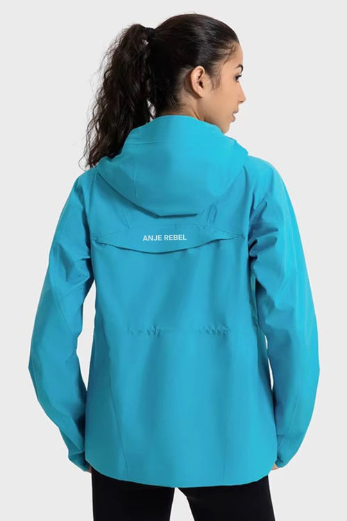 Outdoor Hardshell Ventilated Adjustable Jacket ANJE REBEL