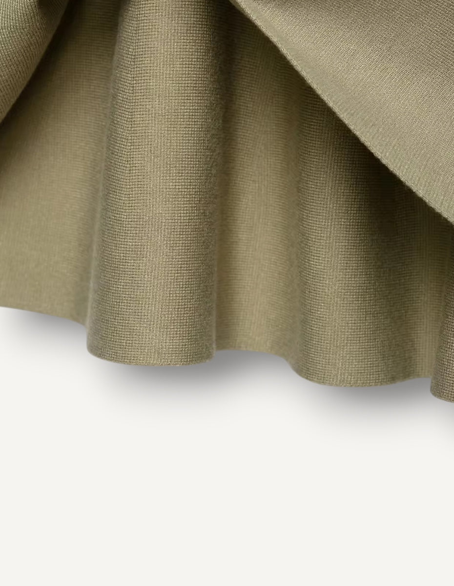 A-Line Pleated Mini Skirt ANJE REBEL