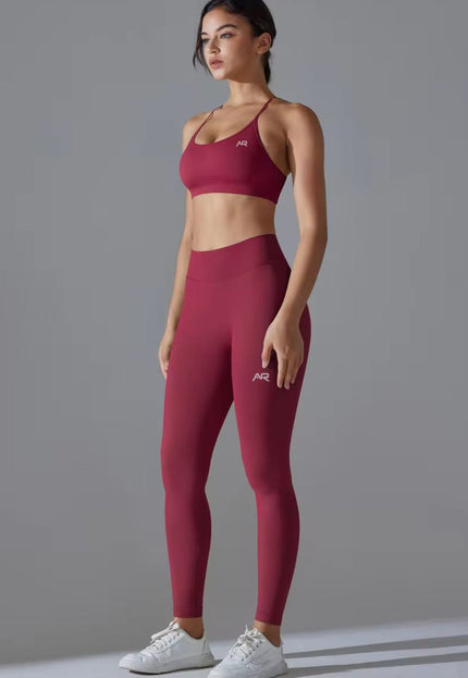 Competition Supportive Sports Bra Leggings Set ANJE REBEL