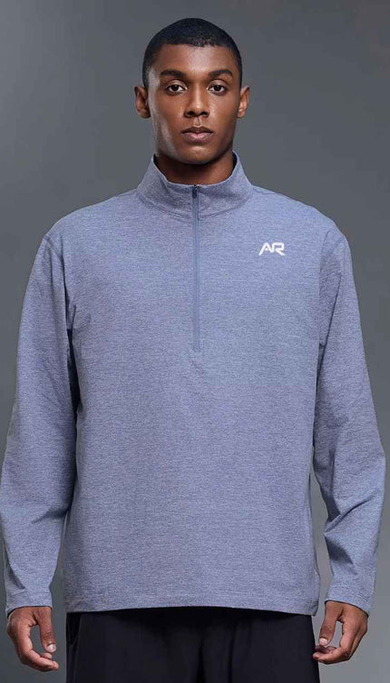 Breathable Pullover Zip-Up Sweater
