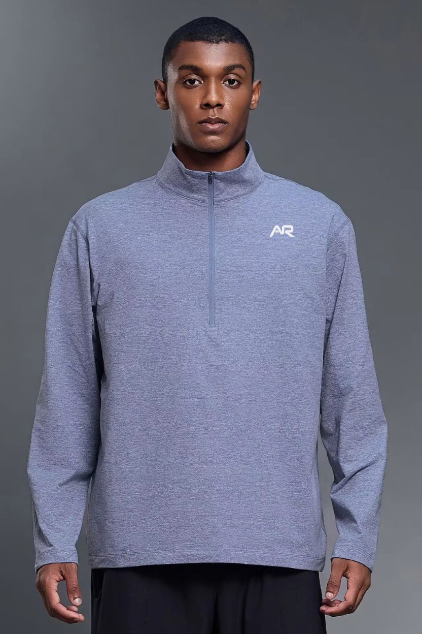 Breathable Pullover Zip-Up Sweater ANJE REBEL