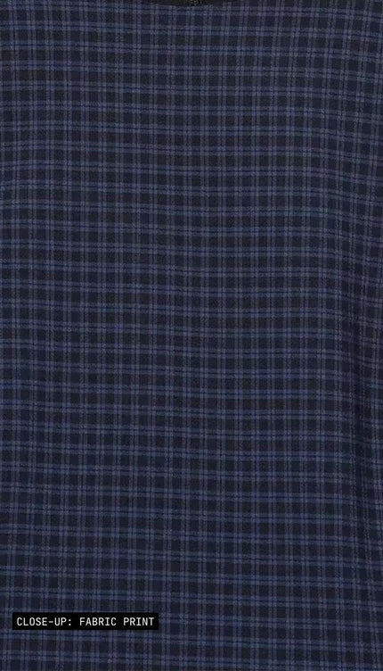 London Plaids Frilly Mini Dress ANJE REBEL