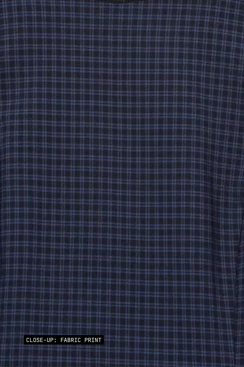 London Plaids Frilly Mini Dress ANJE REBEL