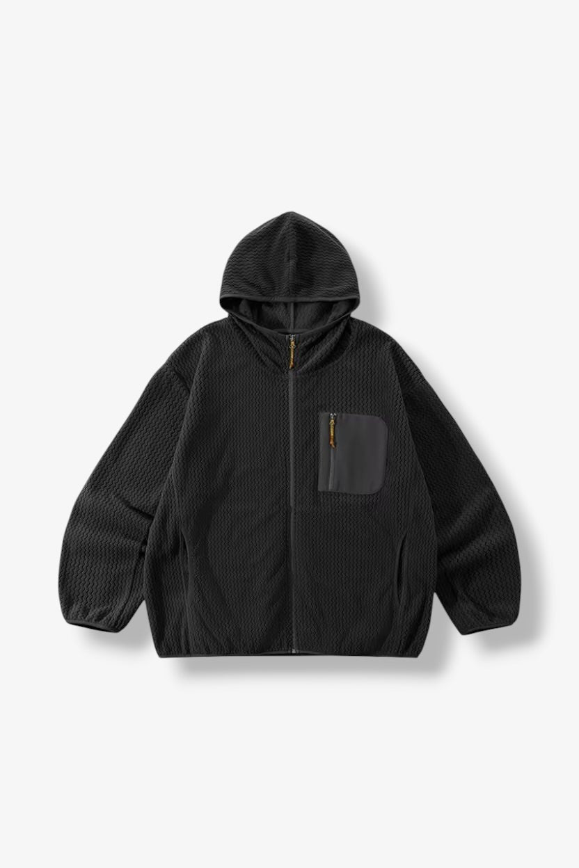 Street Style Oversized High Collar Jacket ANJE REBEL