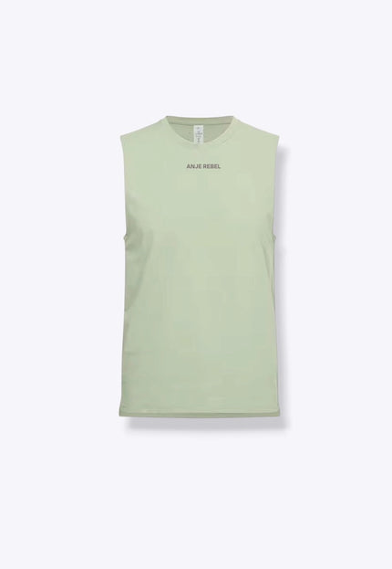 Lightweight Organic Cotton Gym Vest ANJE REBEL