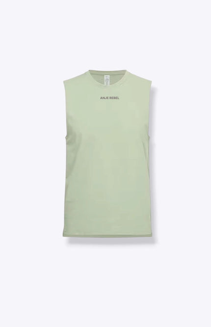 Lightweight Organic Cotton Gym Vest ANJE REBEL