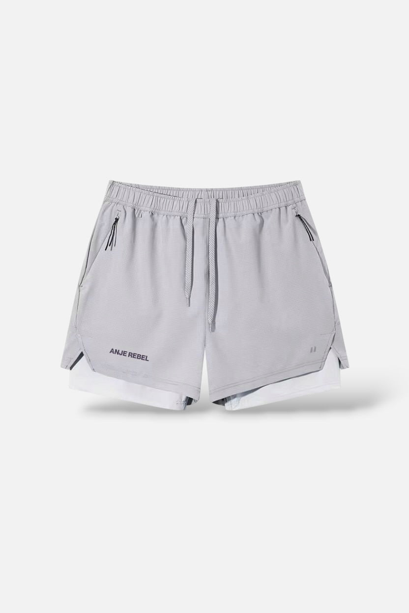 Breathable 2-in-1 Active Shorts ANJE REBEL