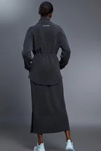 Luxury Long Active Trench Coat ANJE REBEL