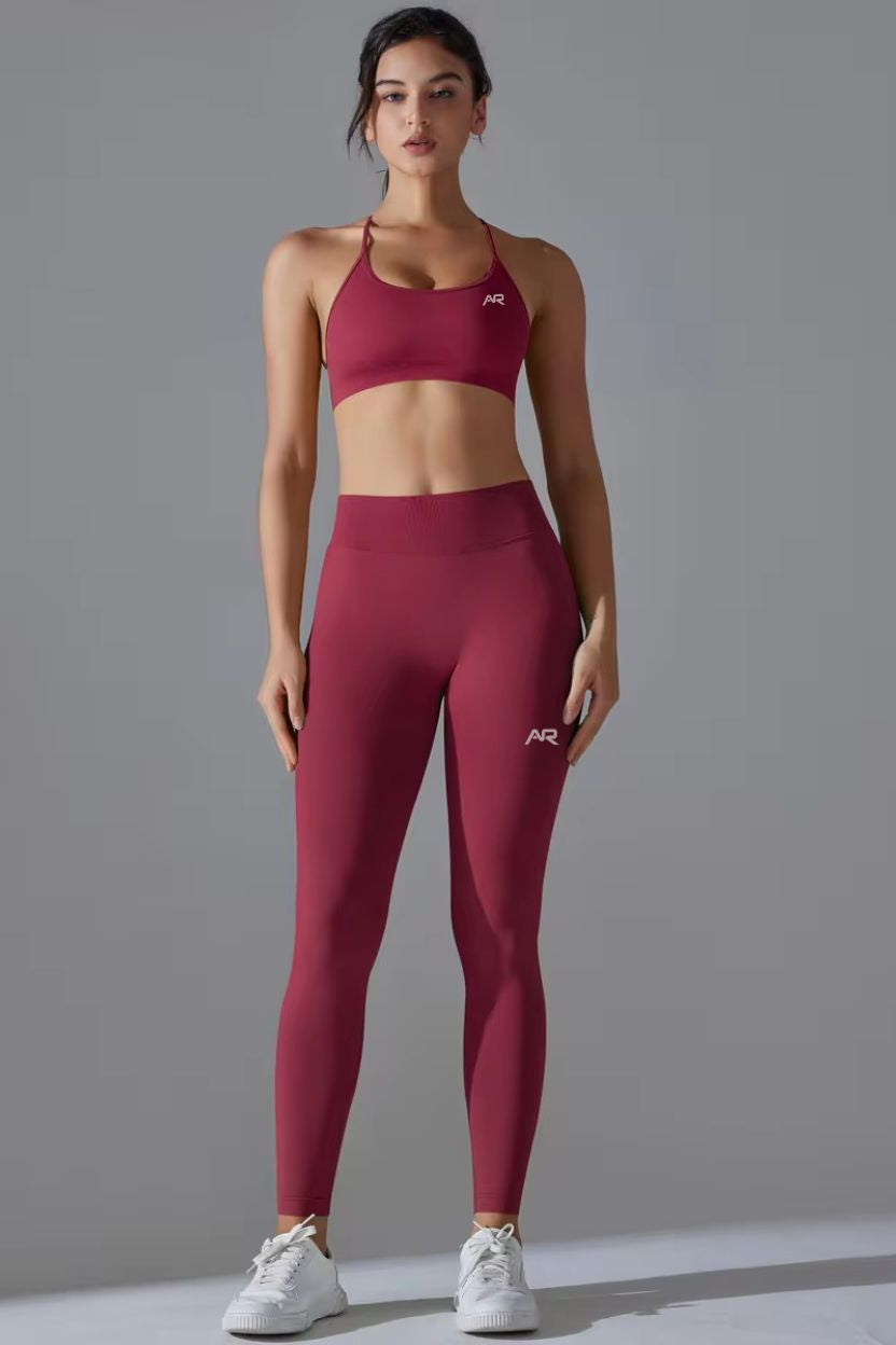 Competition Supportive Sports Bra Leggings Set ANJE REBEL