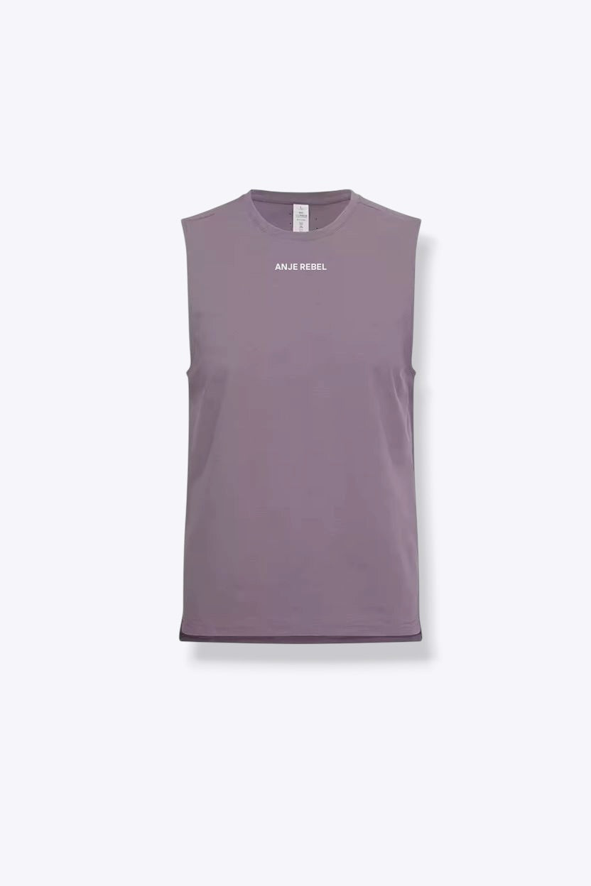 Lightweight Organic Cotton Gym Vest ANJE REBEL