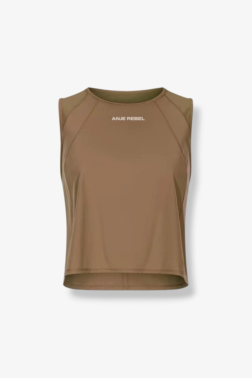 Ultra Lightweight Cropped Tank Top ANJE REBEL
