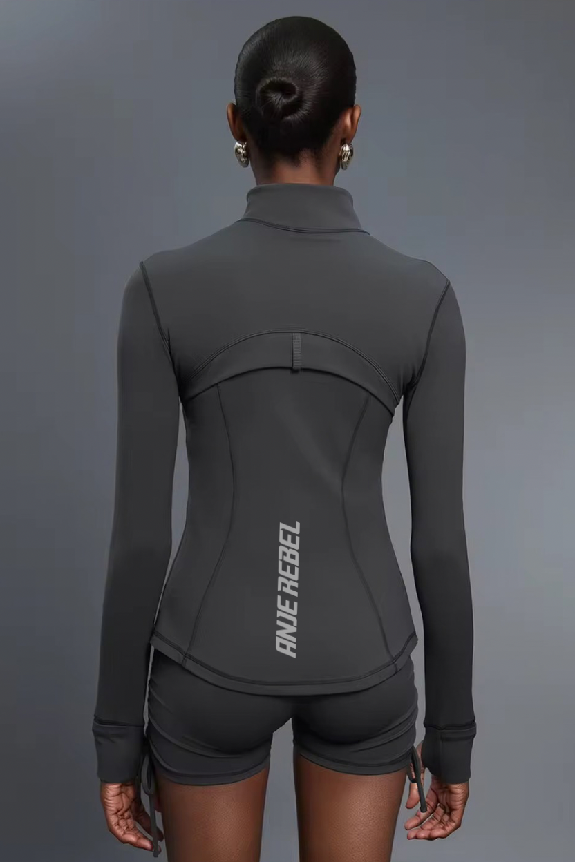 Speedster Runner’s Full Zip Jacket ANJE REBEL