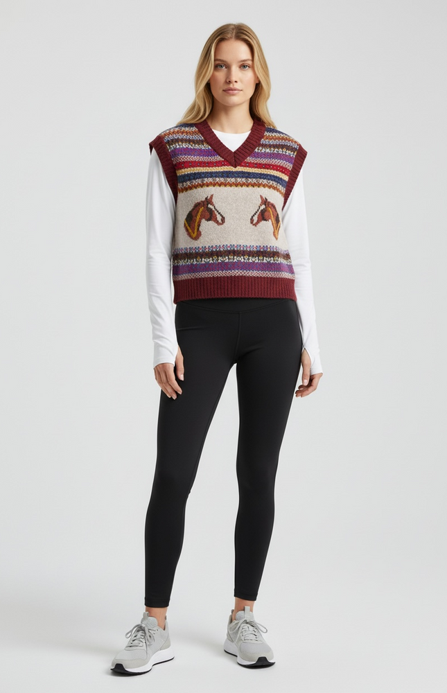 Horse Emblem Limited Edition Vest