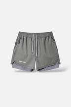 Breathable 2-in-1 Active Shorts ANJE REBEL