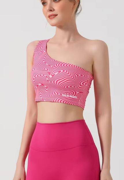 Limited Edition Handprinted Tonga Bra Top ANJE REBEL