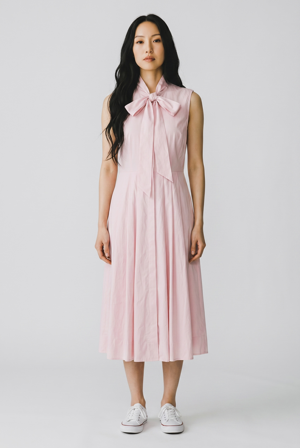 Sweet Polly Ribboned Long Dress ANJE REBEL
