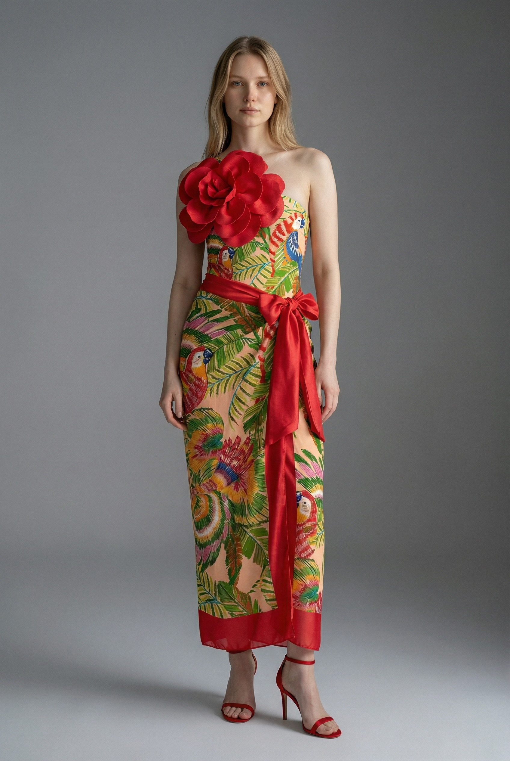 Ipanema “Bloom In The Wild” Swimsuit With Matching Skirt ANJE REBEL