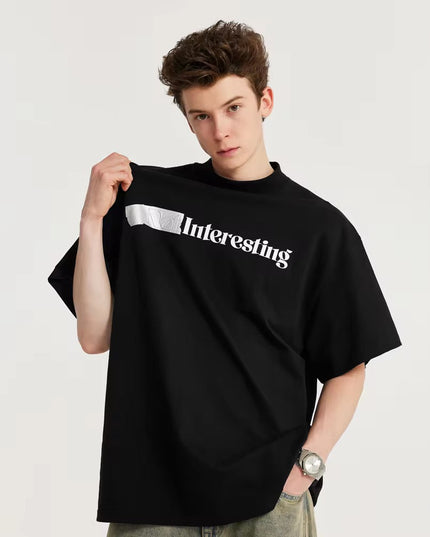 “Interesting” Expressionism T-Shirt ANJE REBEL
