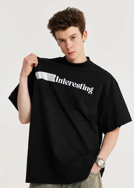 “Interesting” Expressionism T-Shirt ANJE REBEL