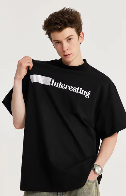 “Interesting” Expressionism T-Shirt ANJE REBEL