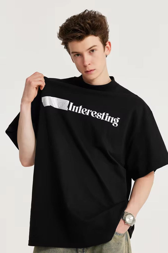“Interesting” Expressionism T-Shirt ANJE REBEL