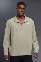 Breathable Pullover Zip-Up Sweater