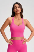 Cropped Racerback Tank Top ANJE REBEL