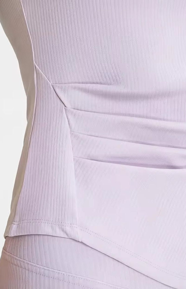 Recycled Soft V-Neck Yoga Shirt ANJE REBEL