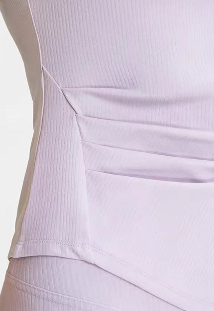 Recycled Soft V-Neck Yoga Shirt ANJE REBEL