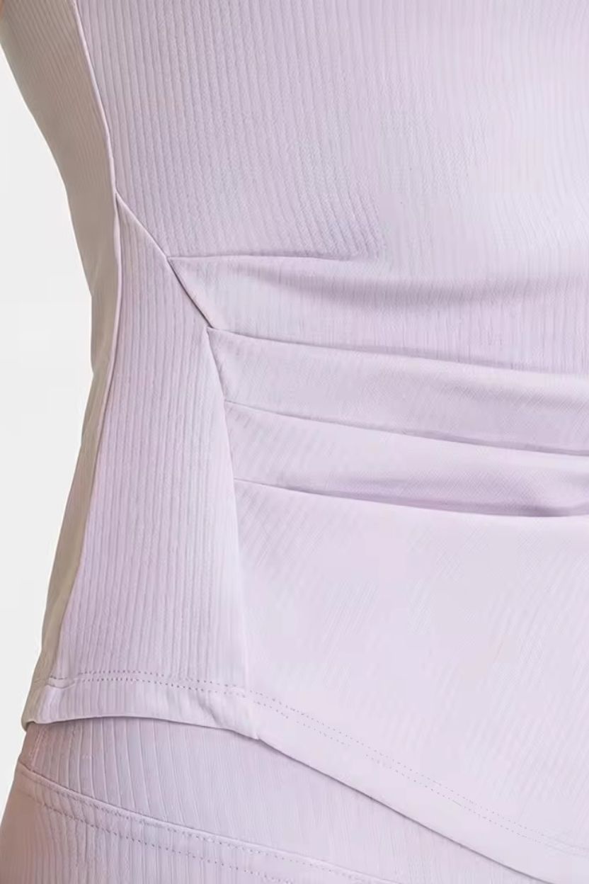 Recycled Soft V-Neck Yoga Shirt ANJE REBEL