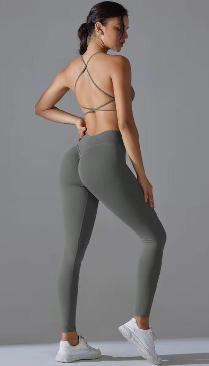 Competition Supportive Sports Bra Leggings Set ANJE REBEL