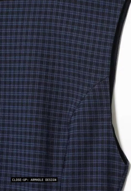 London Plaids Frilly Mini Dress ANJE REBEL