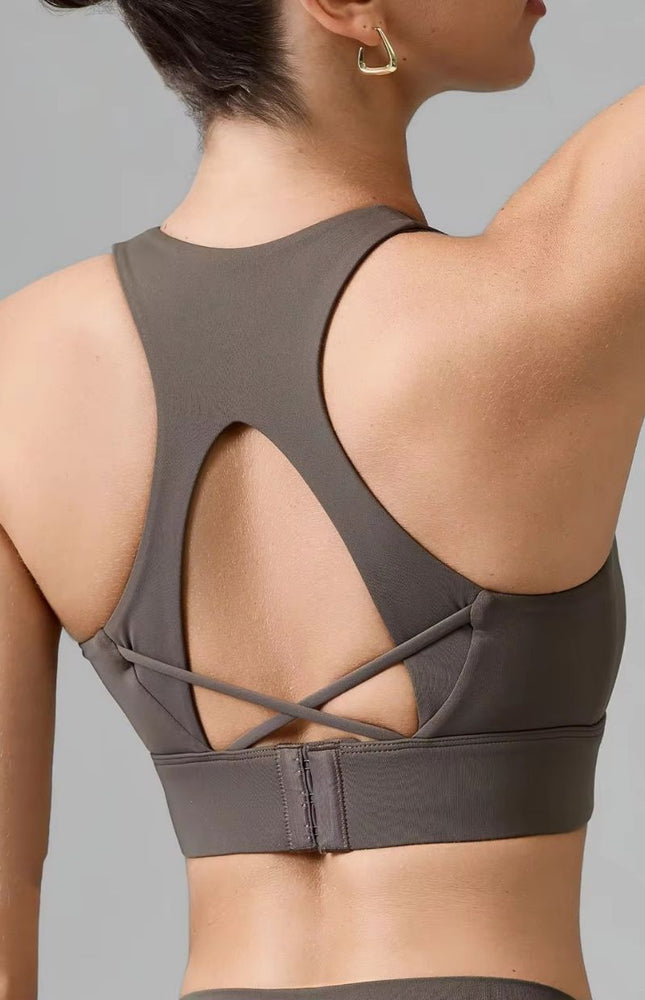 High Support Hook-Back Sports Bra ANJE REBEL