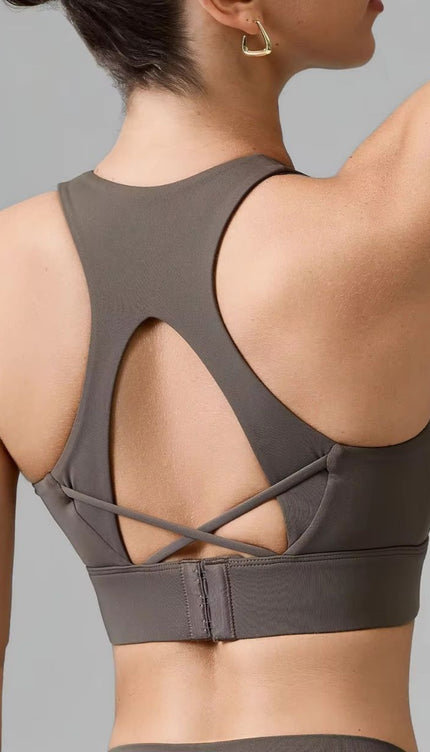 High Support Hook-Back Sports Bra ANJE REBEL