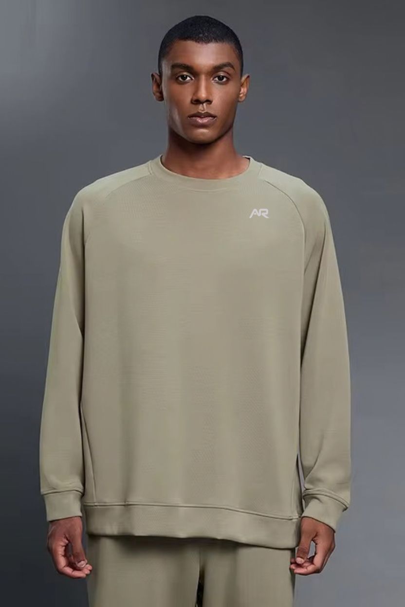 Pullover Round Neck Long Sleeves Shirt ANJE REBEL