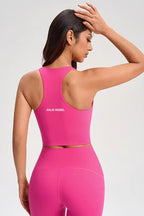 Cropped Racerback Tank Top ANJE REBEL